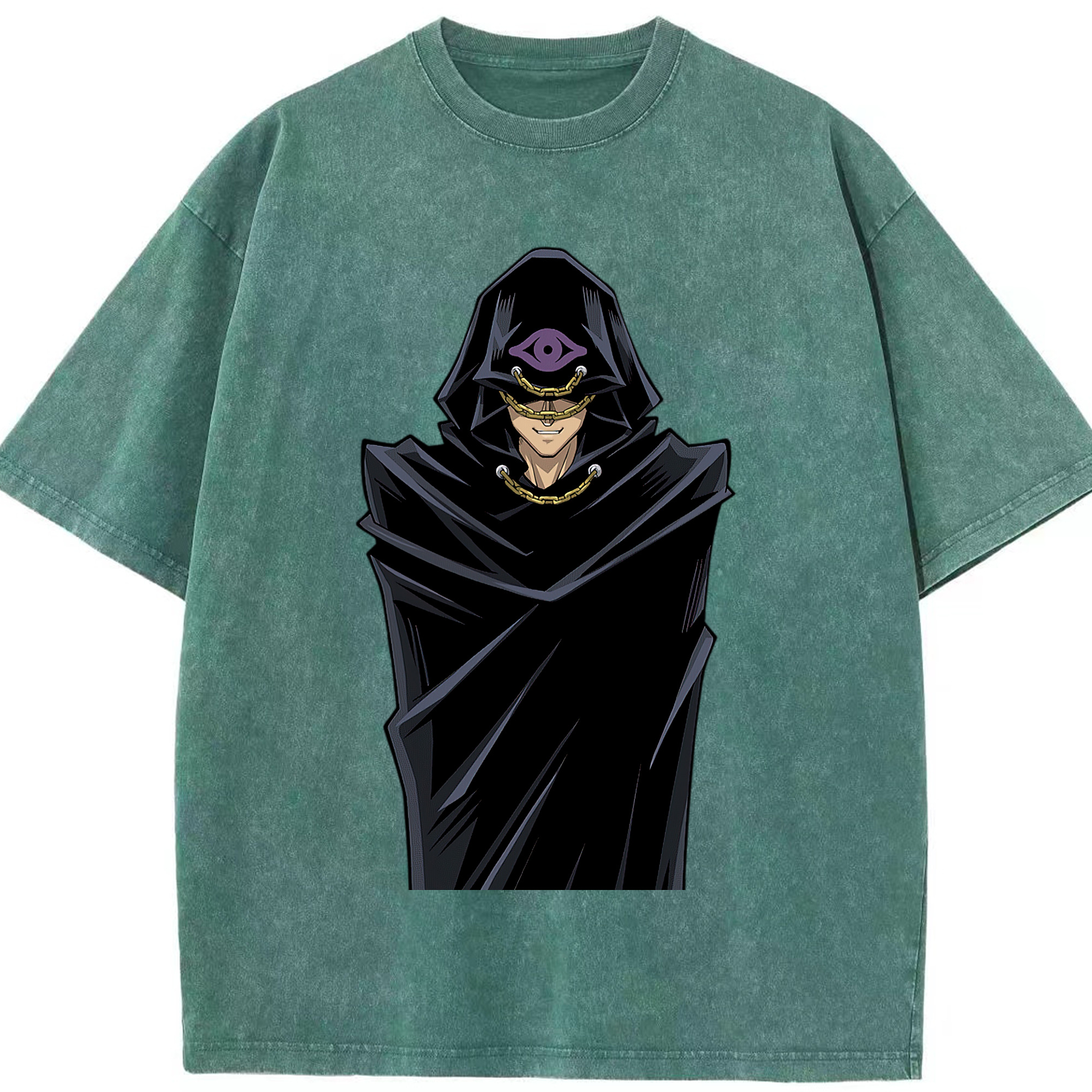 （画像用） 遊☆戯☆王 Yu-Gi-Oh! 綿100% ヴィンテージ風 半袖Tシャツ（フロントプリント）